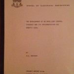 Development of open loop control strategy for robotic legs