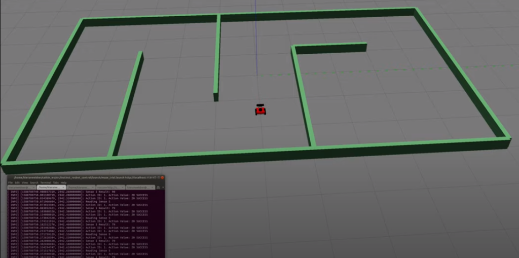 Gazebo ROSbot simulation